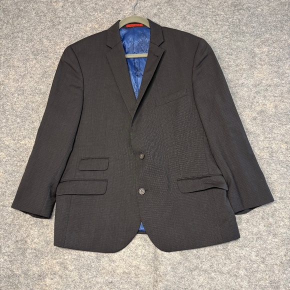 Ted Baker London Charcoal Gray Wool Blend Sport Coat Blazer Jacket Men’s 44R - Picture 2 of 12